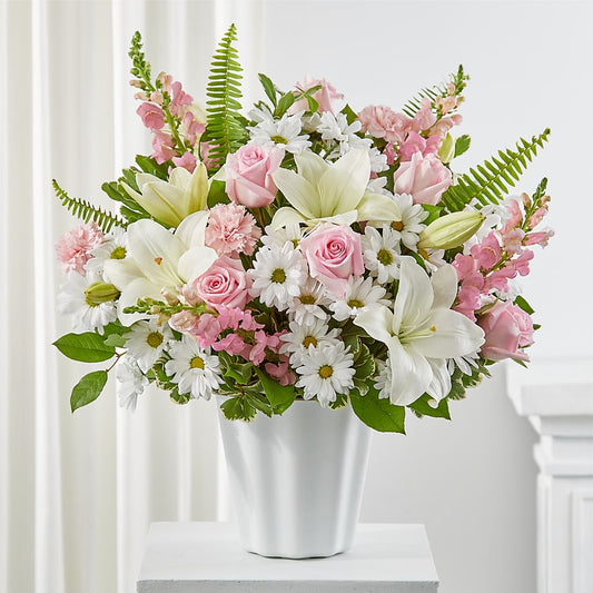 Soft Touch Tabletop Basket –  Natural Flowers Llc, Centreville VA