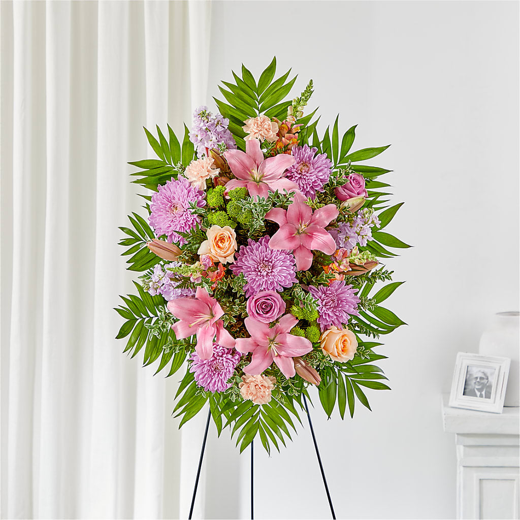 Love & Light Standing Spray –  Natural Flowers Llc, Centreville VA