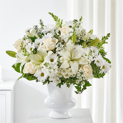 Uplifting Urn Arrangement –  Natural Flowers Llc, Centreville VA