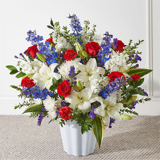 Consoled Floor Basket –  Natural Flowers Llc, Centreville VA