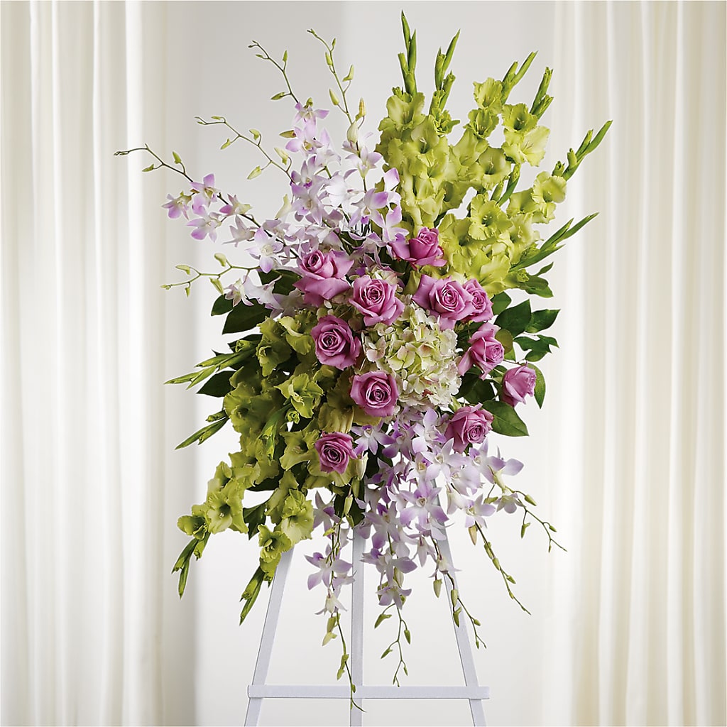 Lasting Legacy Standing Spray –  Natural Flowers Llc, Centreville VA