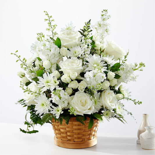 Heartfelt Condolences Arrangement –  Natural Flowers Llc, Centreville VA