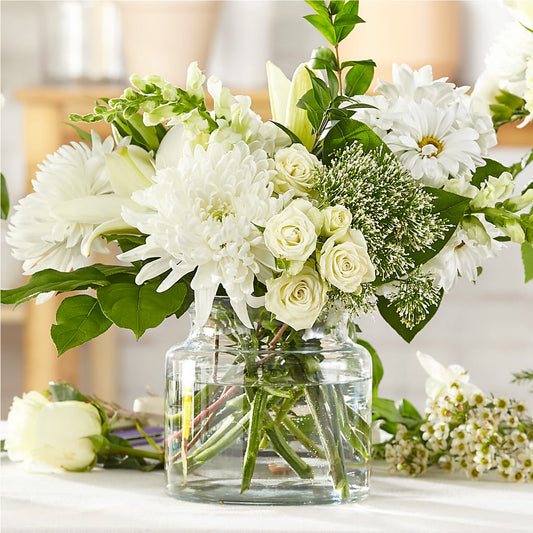 Classic Ivory – A Florist Original –  Natural Flowers Llc, Centreville VA