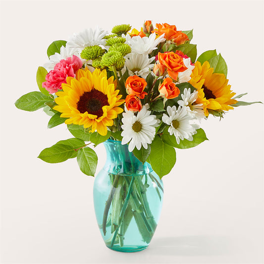 Sun-drenched Blooms Bouquet –  Natural Flowers Llc, Centreville VA