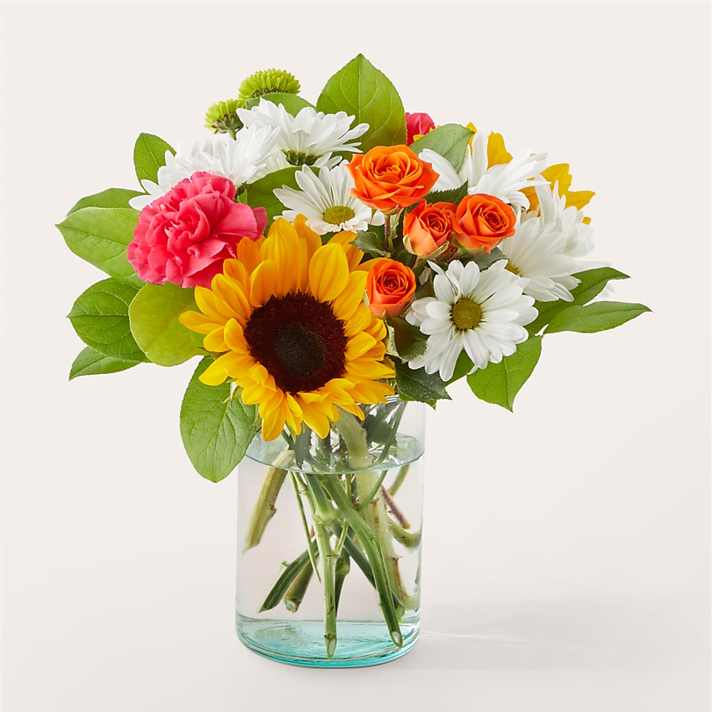 Sun-drenched Blooms Bouquet –  Natural Flowers Llc, Centreville VA