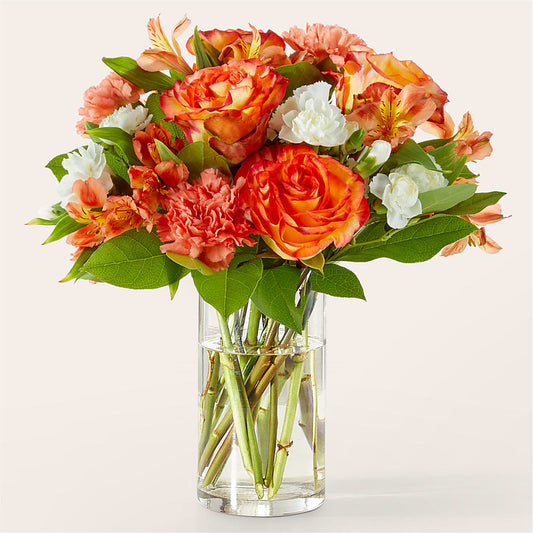Apricot Glow Bouquet –  Natural Flowers Llc, Centreville VA