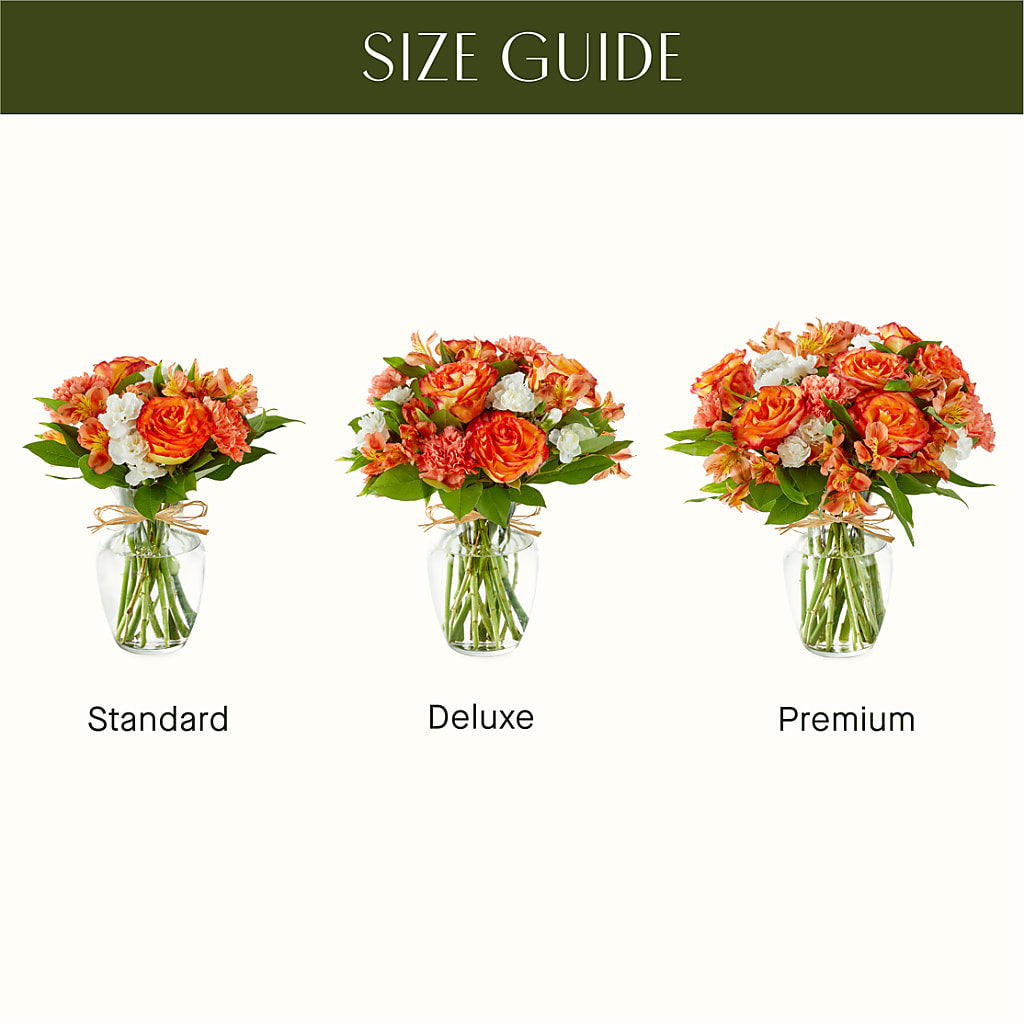 Apricot Glow Bouquet –  Natural Flowers Llc, Centreville VA