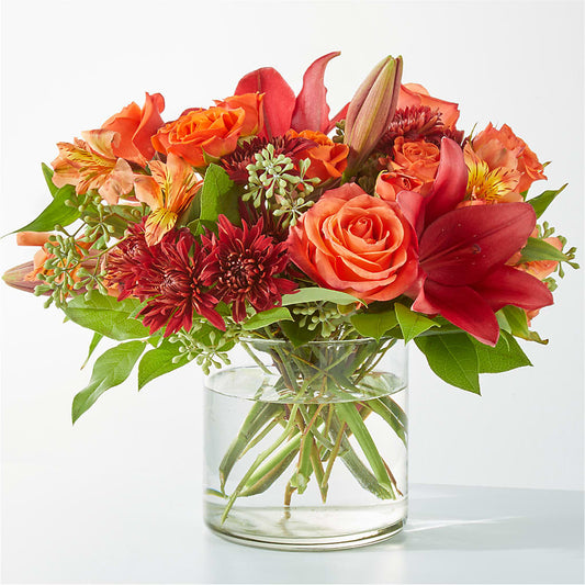 Crimson Leaves Bouquet –  Natural Flowers Llc, Centreville VA