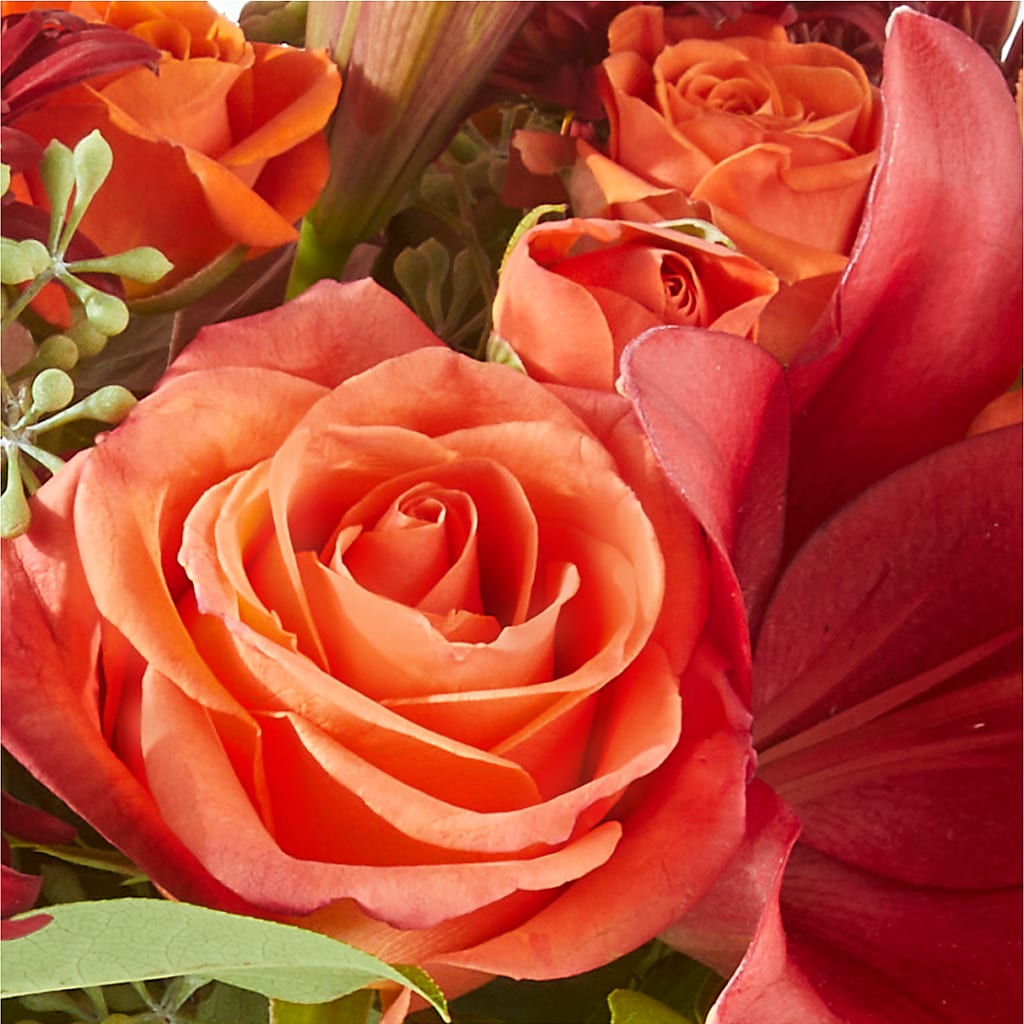 Crimson Leaves Bouquet –  Natural Flowers Llc, Centreville VA