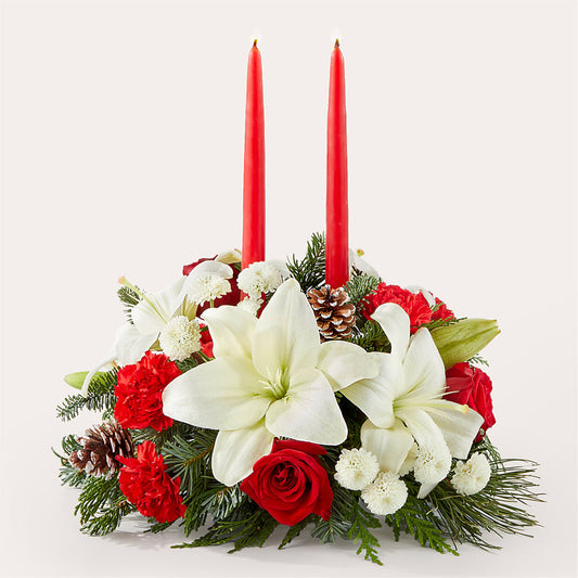 Seasonal Festivities Centerpiece –  Natural Flowers Llc, Centreville VA
