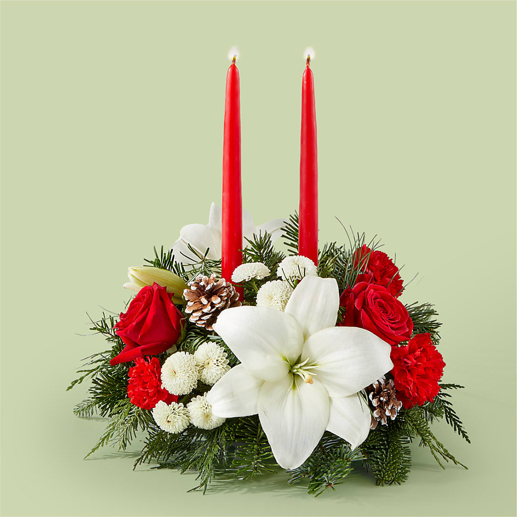 Seasonal Festivities Centerpiece –  Natural Flowers Llc, Centreville VA