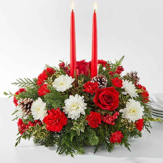 Holiday Soiree Centerpiece –  Natural Flowers Llc, Centreville VA