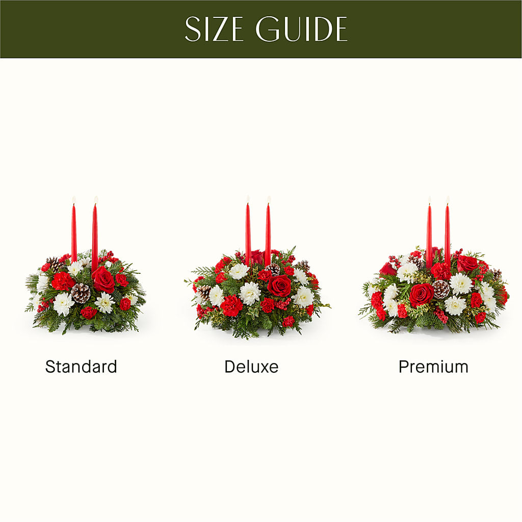 Holiday Soiree Centerpiece –  Natural Flowers Llc, Centreville VA