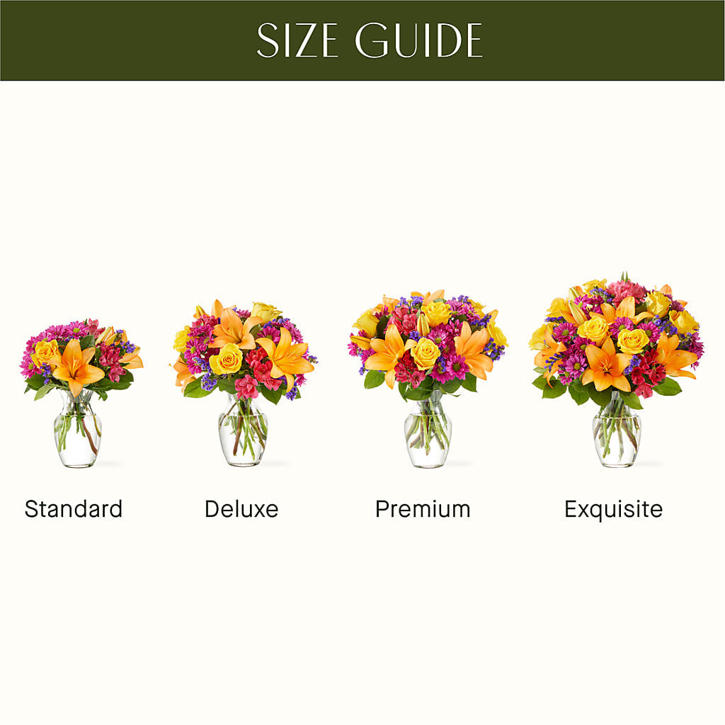 Colorful Visions Bouquet –  Natural Flowers Llc, Centreville VA