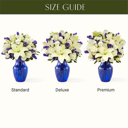 Sapphire Rush Bouquet –  Natural Flowers Llc, Centreville VA