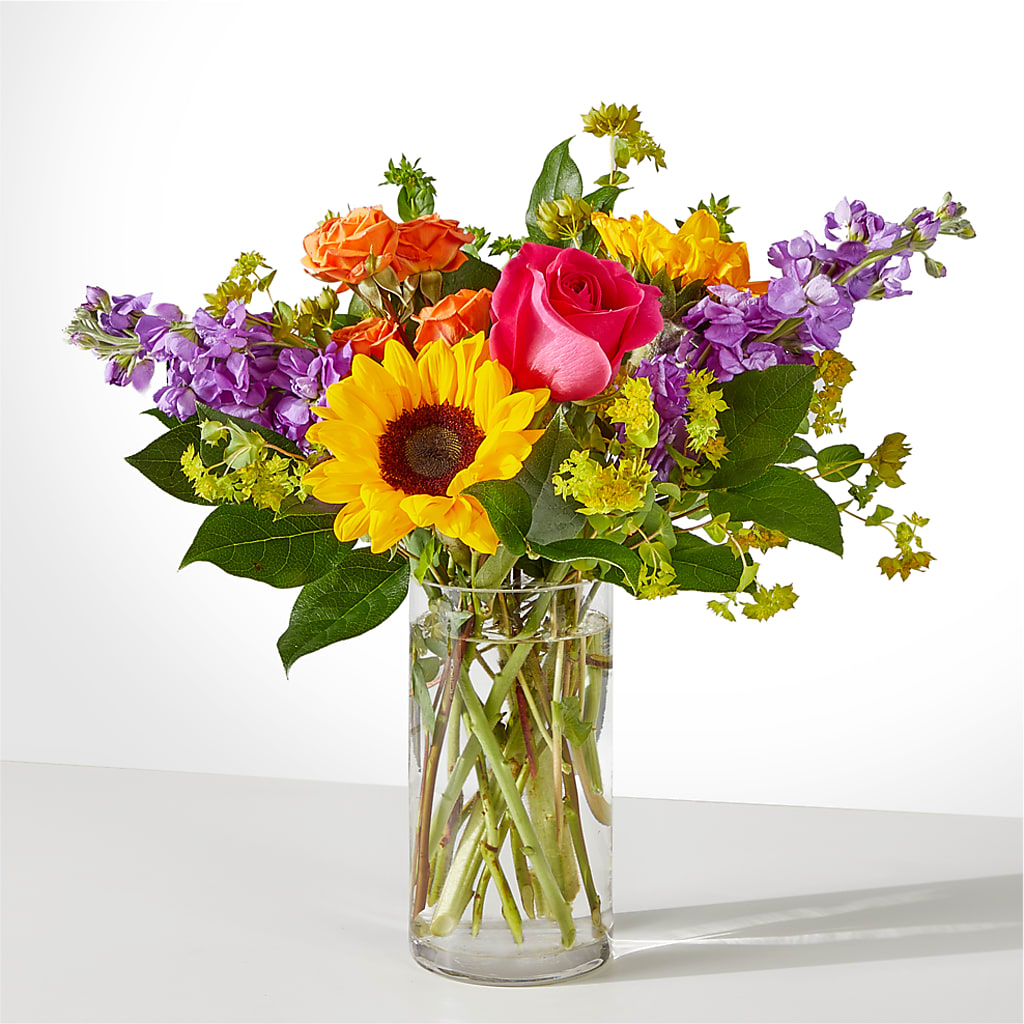 Vibrant Greetings Bouquet –  Natural Flowers Llc, Centreville VA