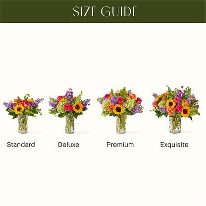 Vibrant Greetings Bouquet –  Natural Flowers Llc, Centreville VA