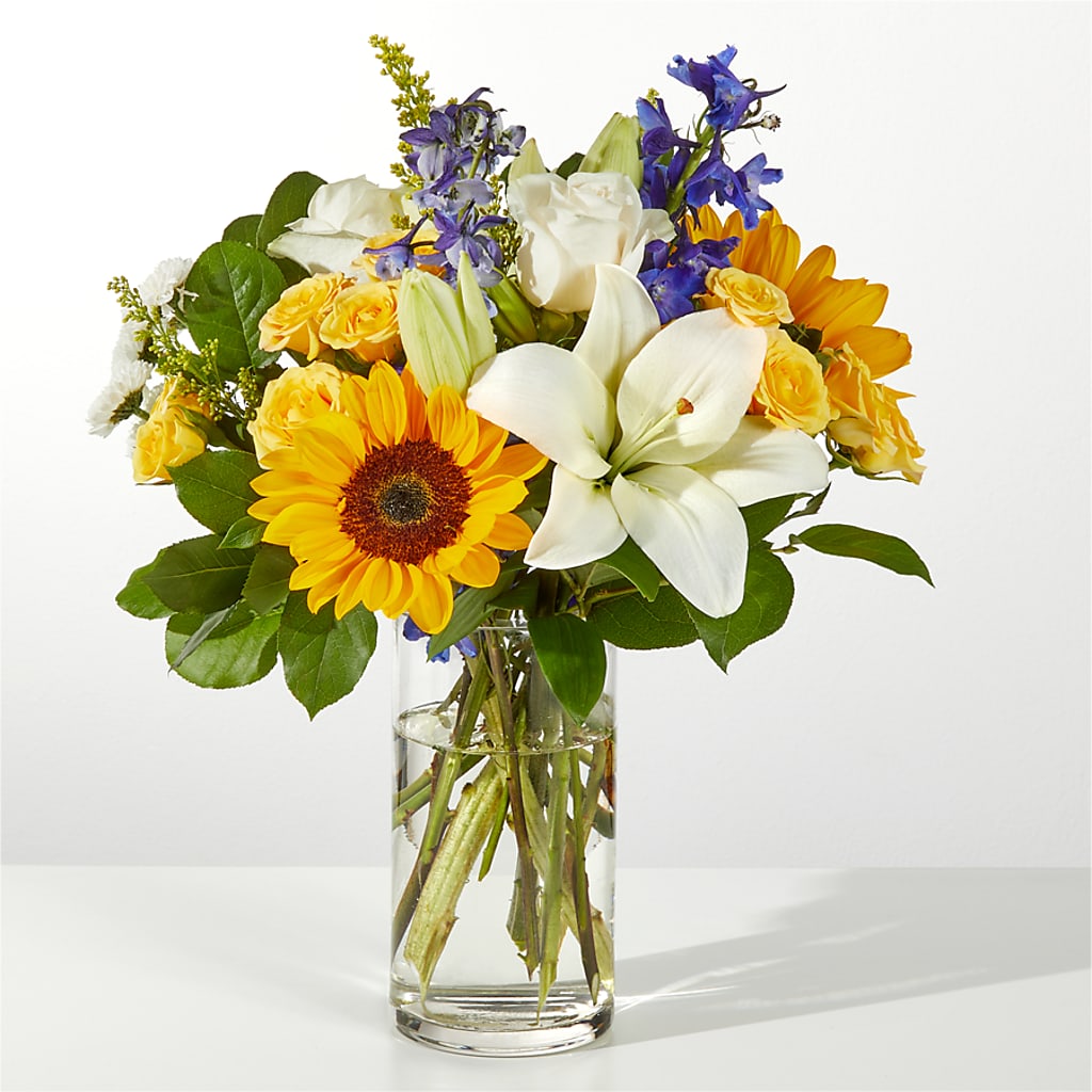 Wonderfully Sunny Bouquet –  Natural Flowers Llc, Centreville VA