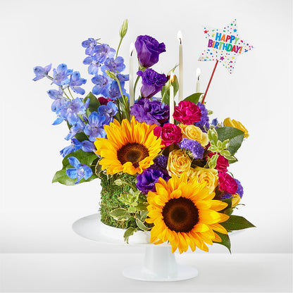 Star of the Day Floral Cake –  Natural Flowers Llc, Centreville VA
