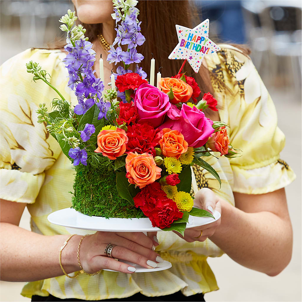 Best Year Yet Floral Cake –  Natural Flowers Llc, Centreville VA