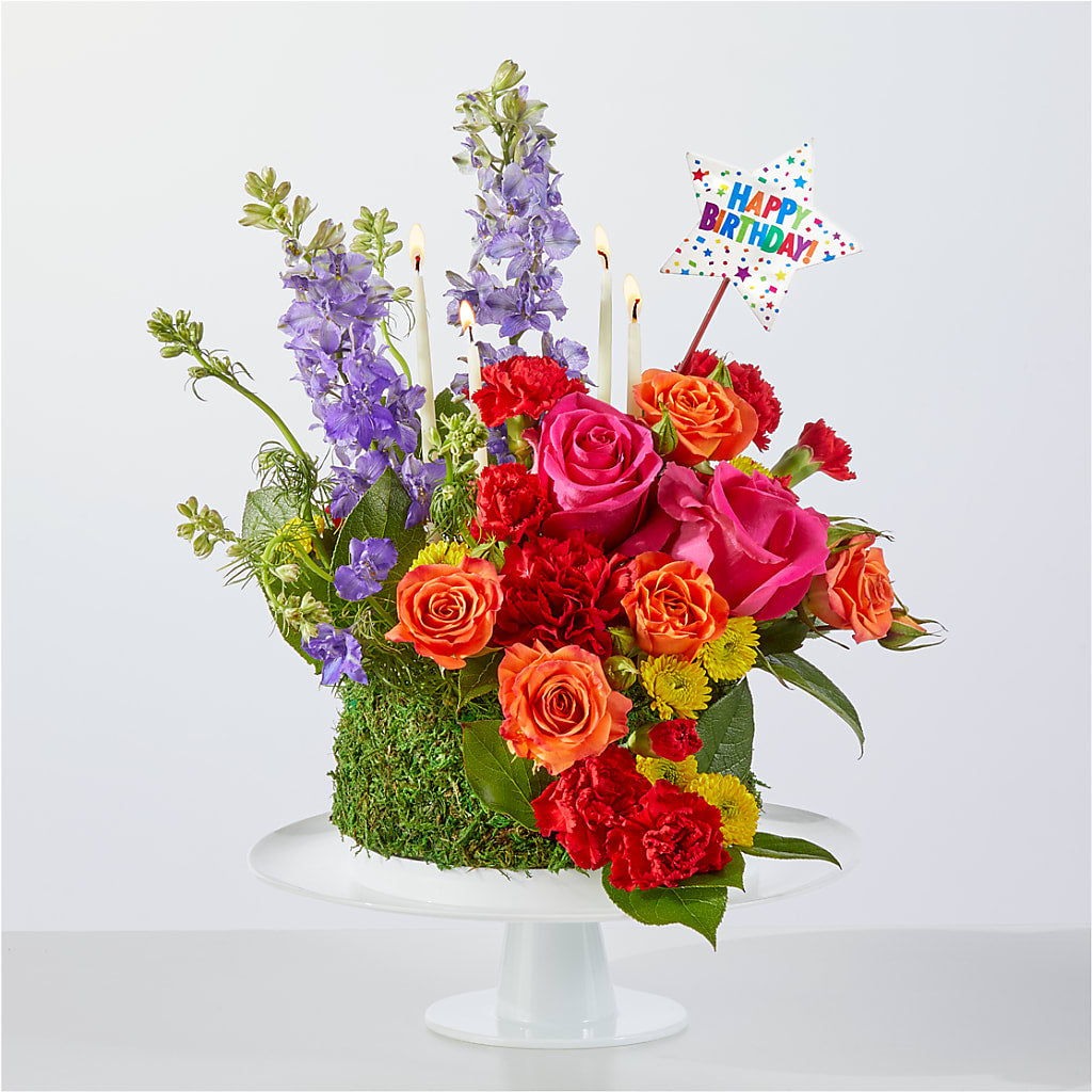 Best Year Yet Floral Cake –  Natural Flowers Llc, Centreville VA