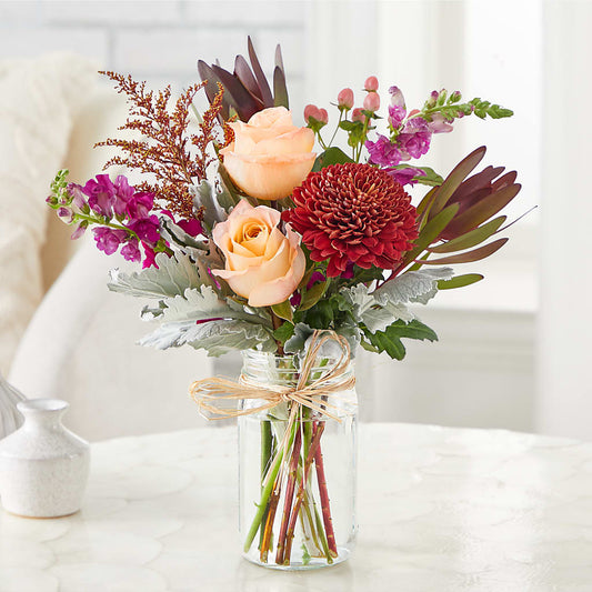 Moody Hues Bouquet –  Natural Flowers Llc, Centreville VA