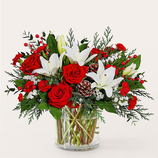Best in Snow Bouquet –  Natural Flowers Llc, Centreville VA