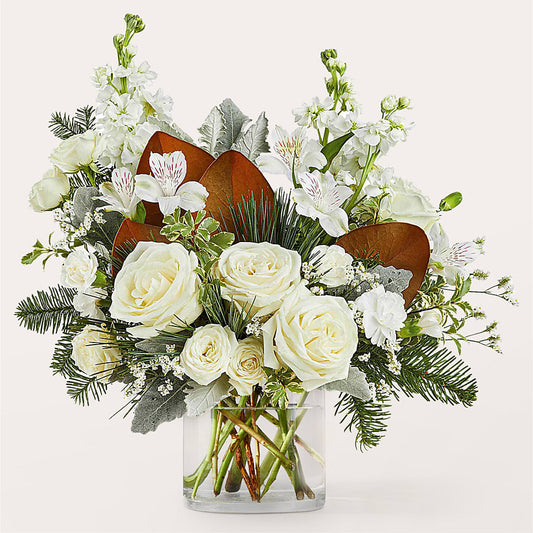 Fresh Snowfall Bouquet –  Natural Flowers Llc, Centreville VA
