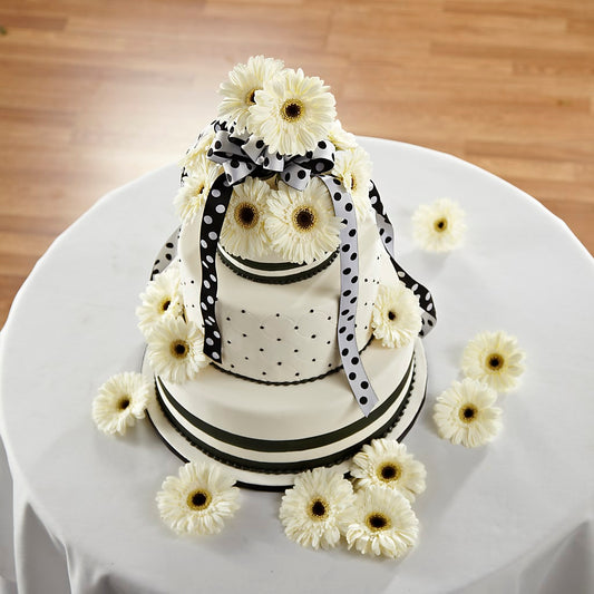 Simple Sophistication Cake Décor –  Natural Flowers Llc, Centreville VA