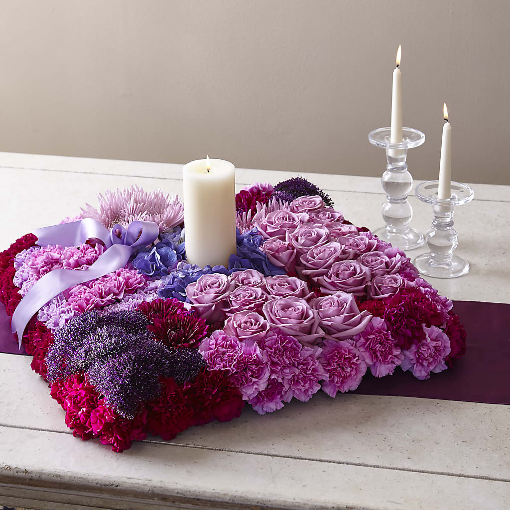 Promise of Love Unity Arrangement –  Natural Flowers Llc, Centreville VA