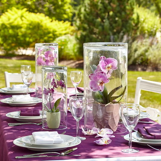 Dramatic Garden Centerpiece –  Natural Flowers Llc, Centreville VA