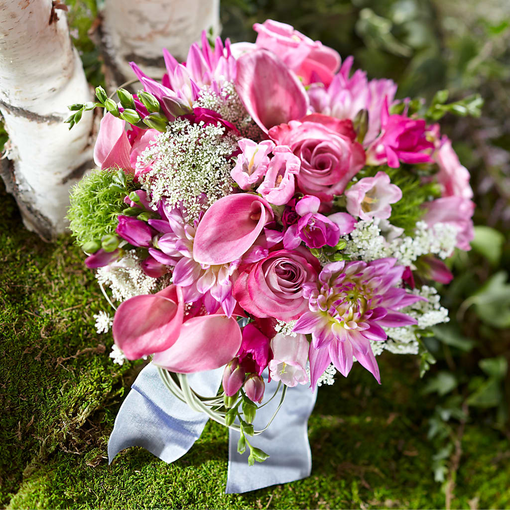 Pink Profusion Bouquet –  Natural Flowers Llc, Centreville VA