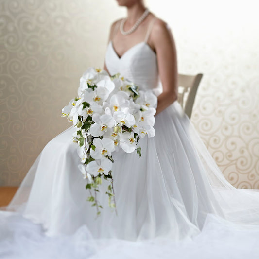 Classic White Bouquet –  Natural Flowers Llc, Centreville VA