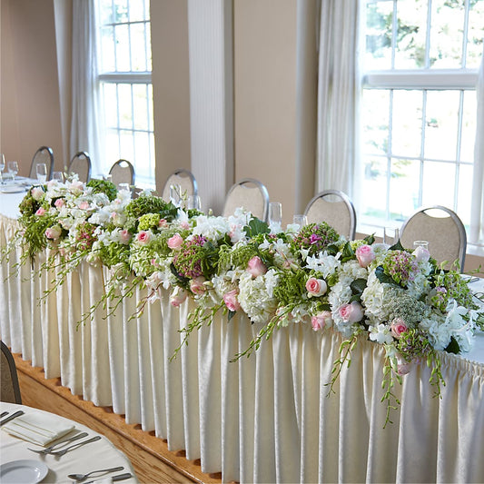 State of Joy Head Table Arrangement –  Natural Flowers Llc, Centreville VA