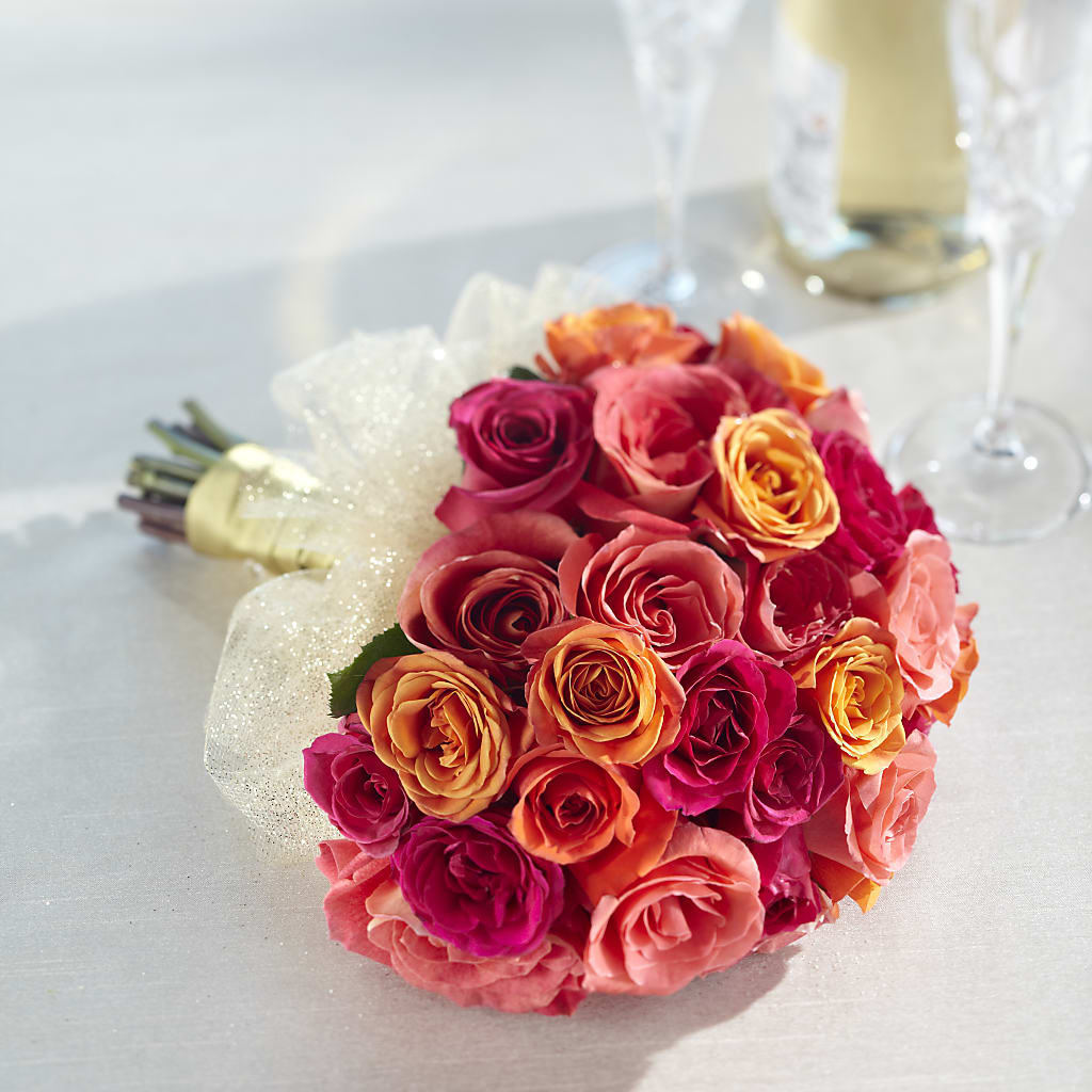 Sweet Roses Bouquet –  Natural Flowers Llc, Centreville VA