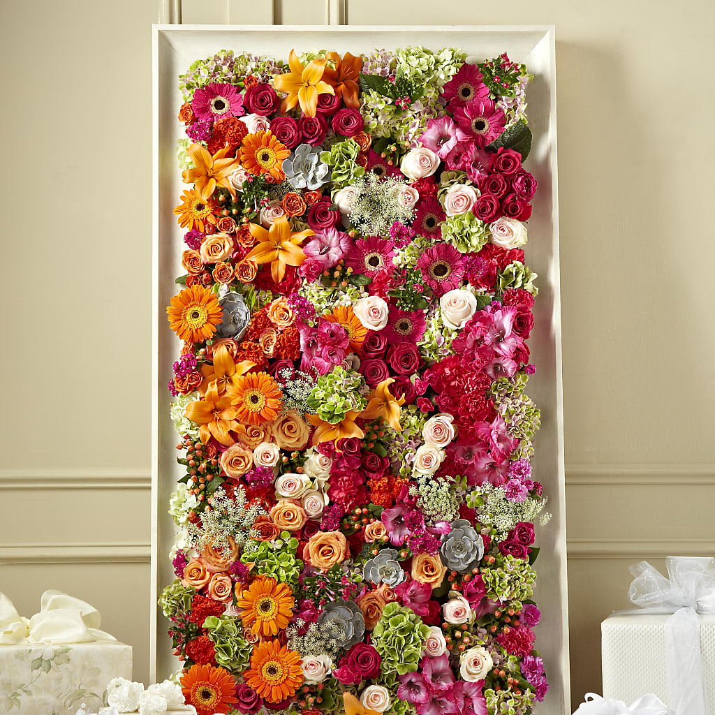 Fresh Picked Floral Wall –  Natural Flowers Llc, Centreville VA