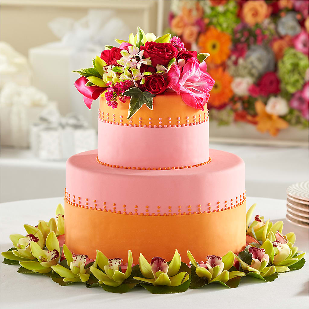 Sweet Citrus Cake Decor –  Natural Flowers Llc, Centreville VA