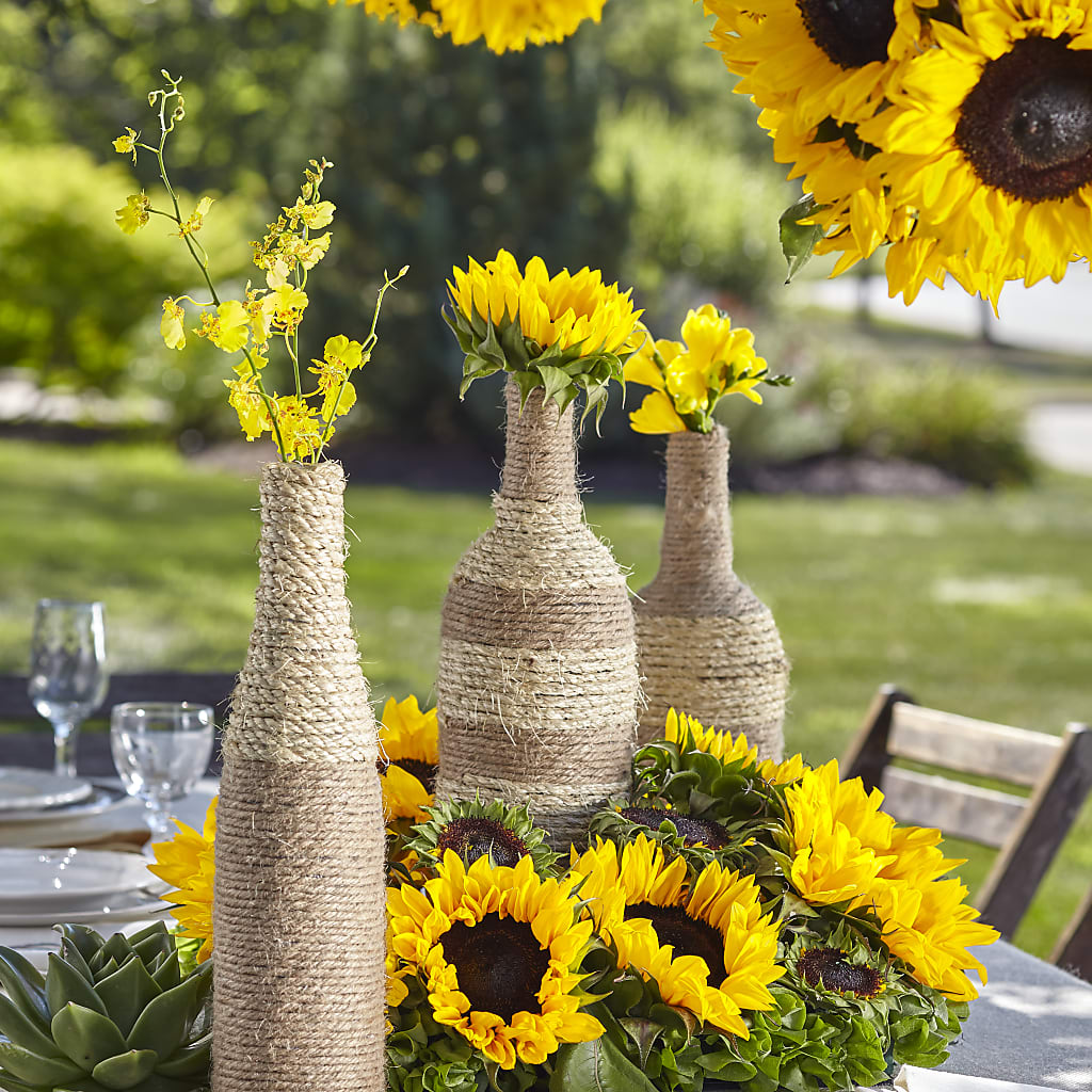 Sublime Garden Centerpiece –  Natural Flowers Llc, Centreville VA