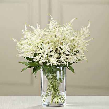 White Astilbe Bouquet –  Natural Flowers Llc, Centreville VA
